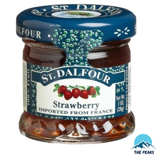 

(The Peaks) ST Dalfour Fruit Jam Spread Mini Jar 28gm strawberry/ raspberry