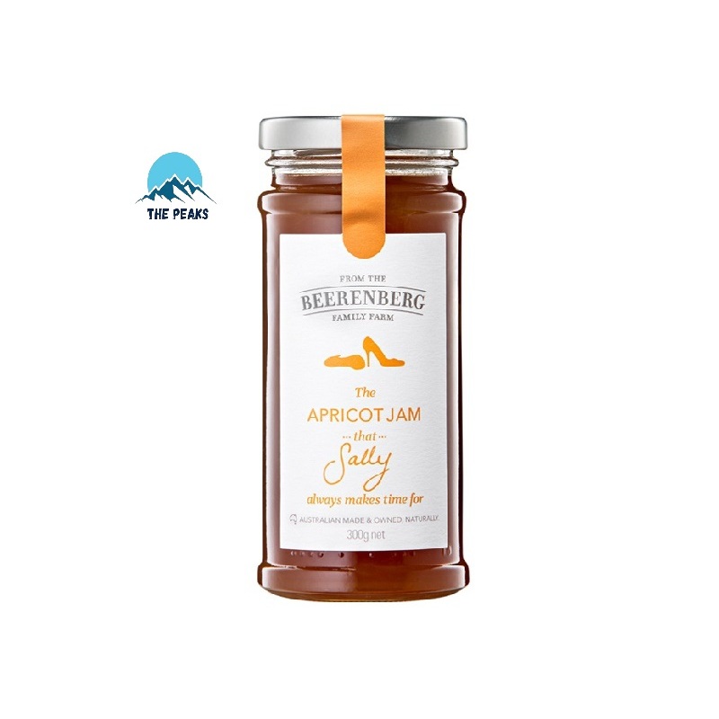 

(The Peaks) Beerenberg australian apricot jam 300gr/Cranberry jam 175gr