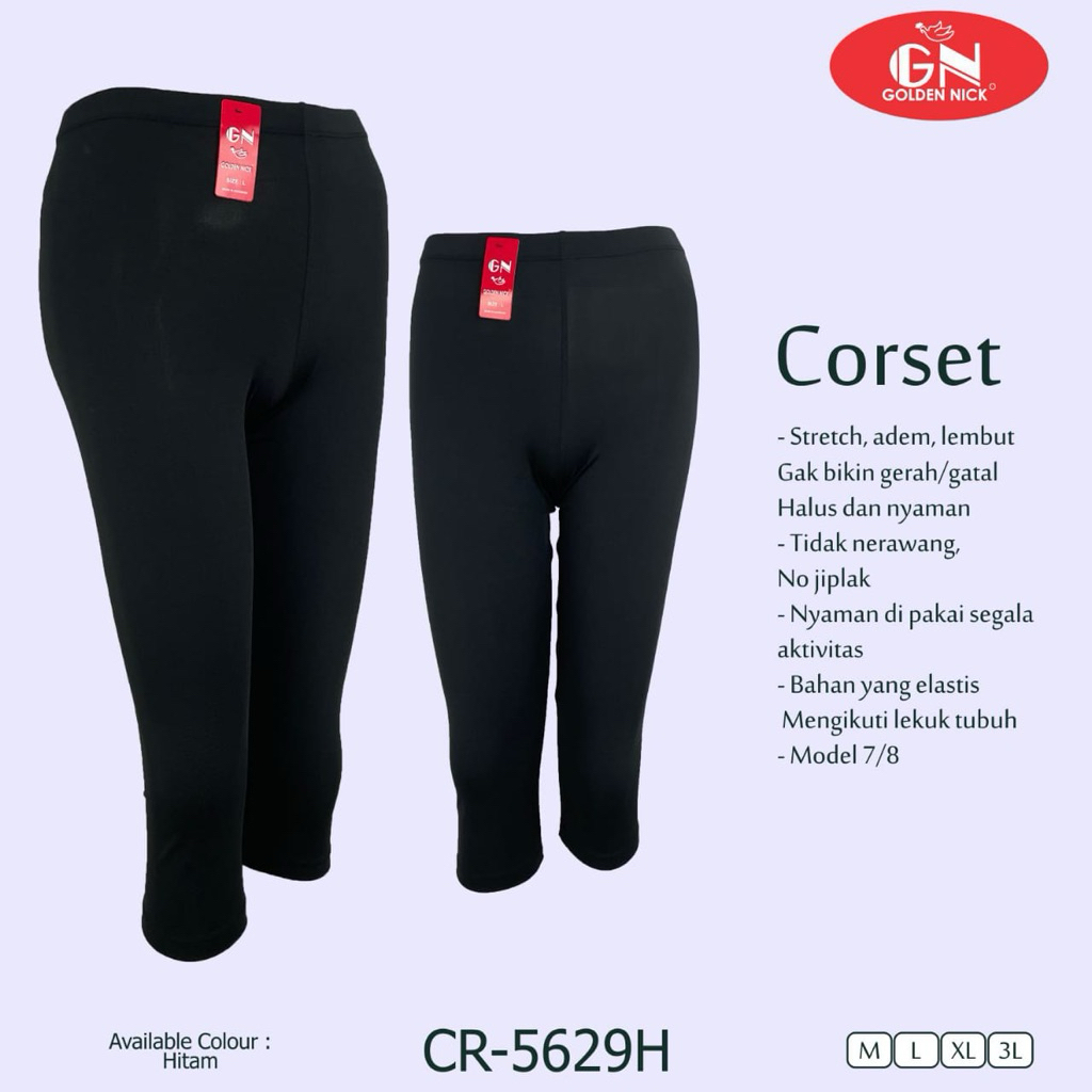 Corset Lejing 7/8 Golden Nick Adem GN 5629H | Lejing Dalaman