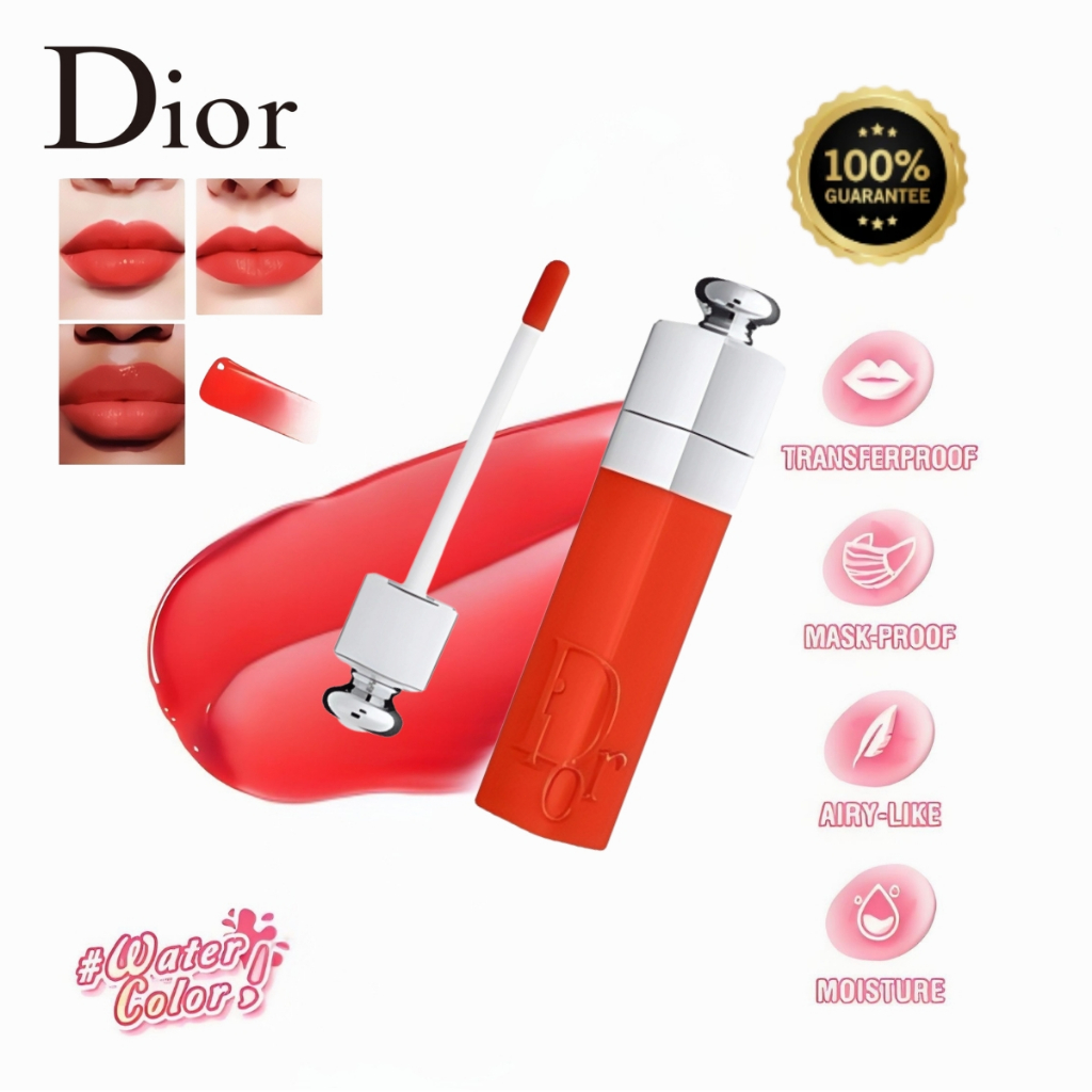 

DlOR Liquid Lipstick 5ml / Anti-fading Matte / Lip Gloss #561 Strawberry Red