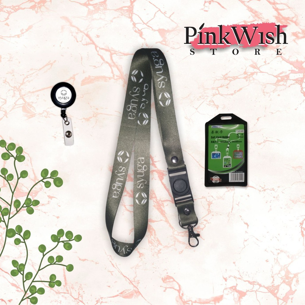 

Lanyard SYUGA / Tali idcard SYUGA [Ready stock] Termurah