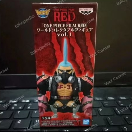 wcf franky film red MISB masih segel
