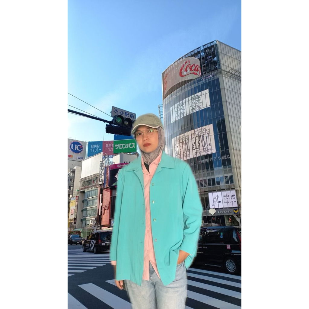 Cardigan Hijau