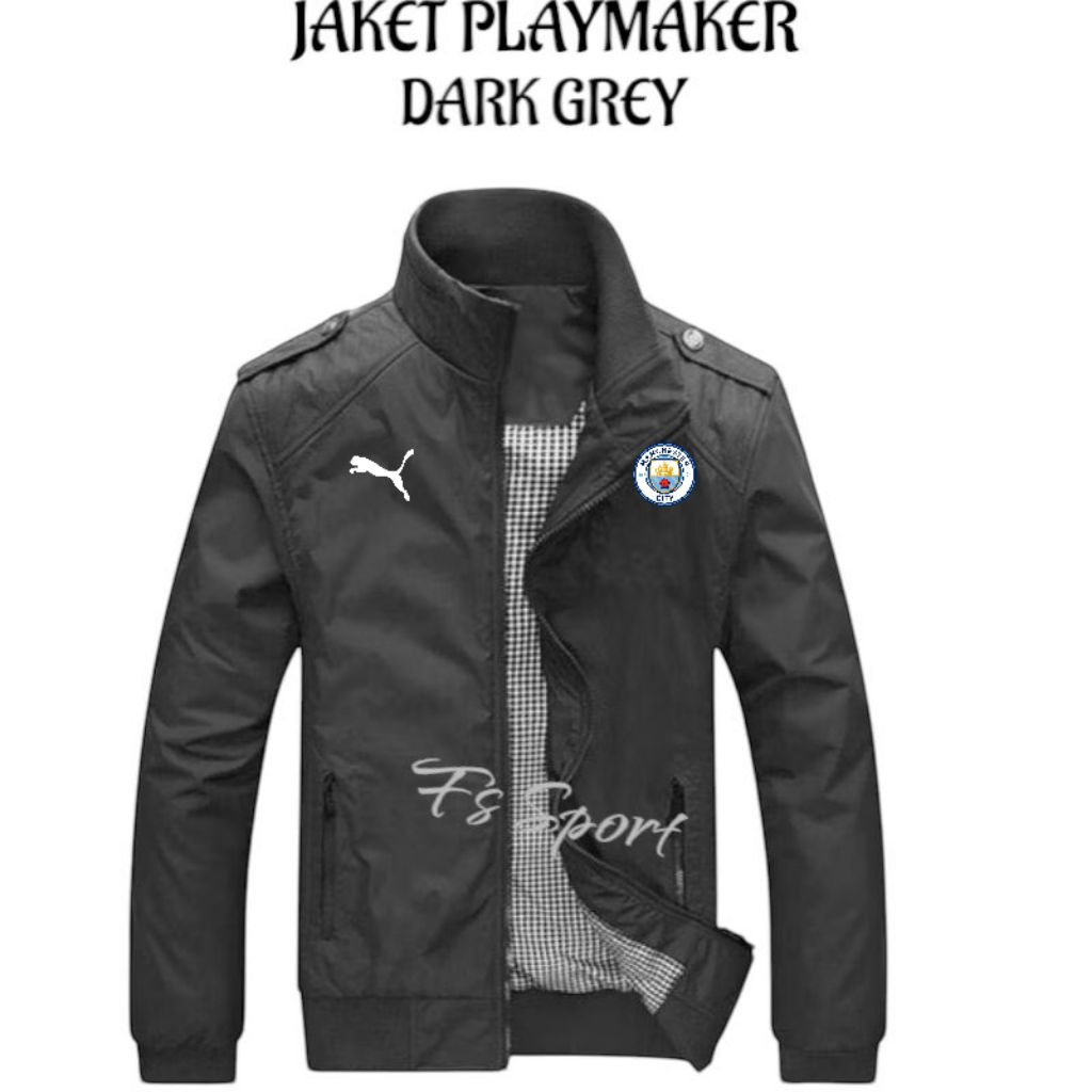 JAKET PLAYMAKER MANCHESTER CITY