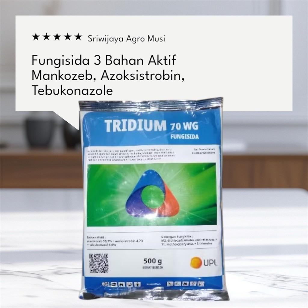 TRIDIUM 75 WG 500 Gram Fungisida 3 Bahan Aktif