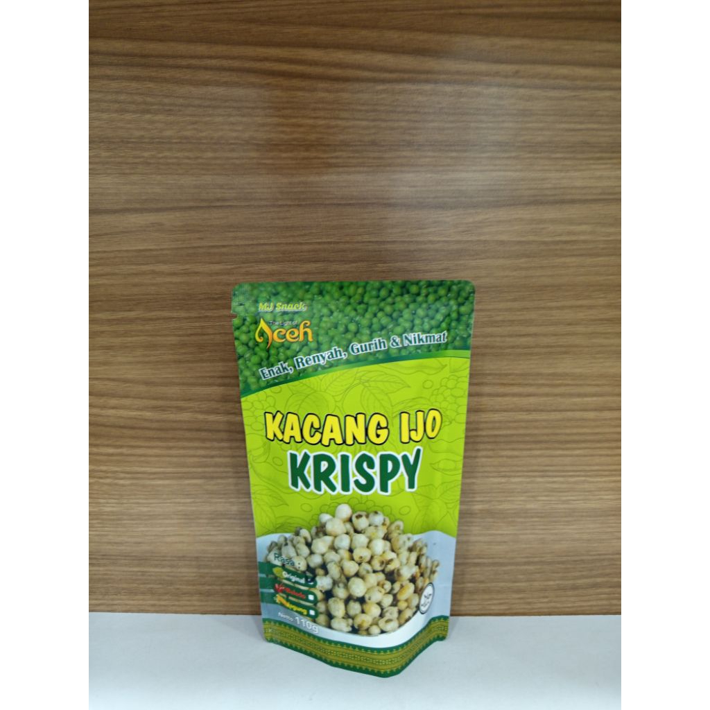 

kacang ijoe krispy, khas aceh