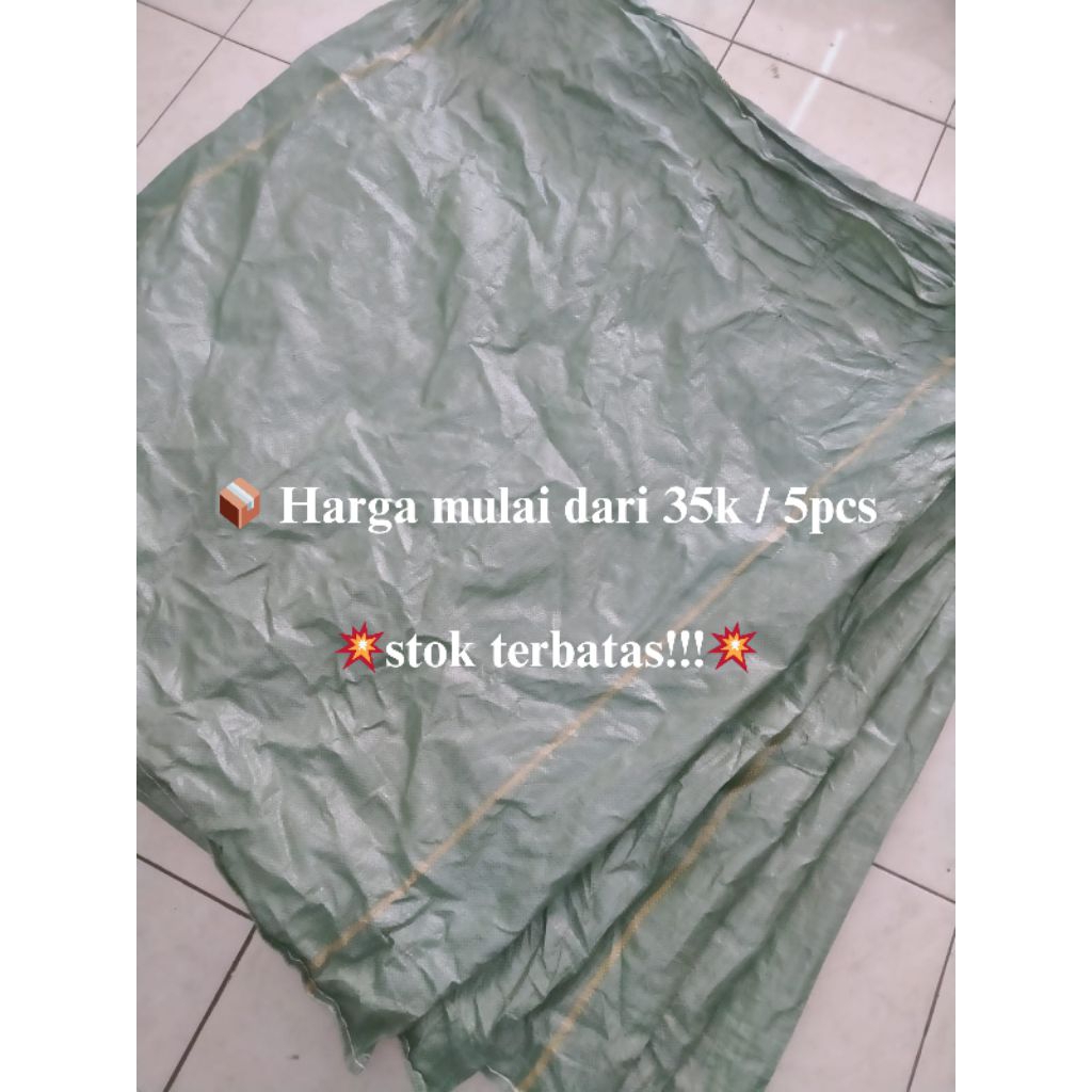 Karung Bekas Import China Tebal – Packing, Simpan Barang, & Proyek