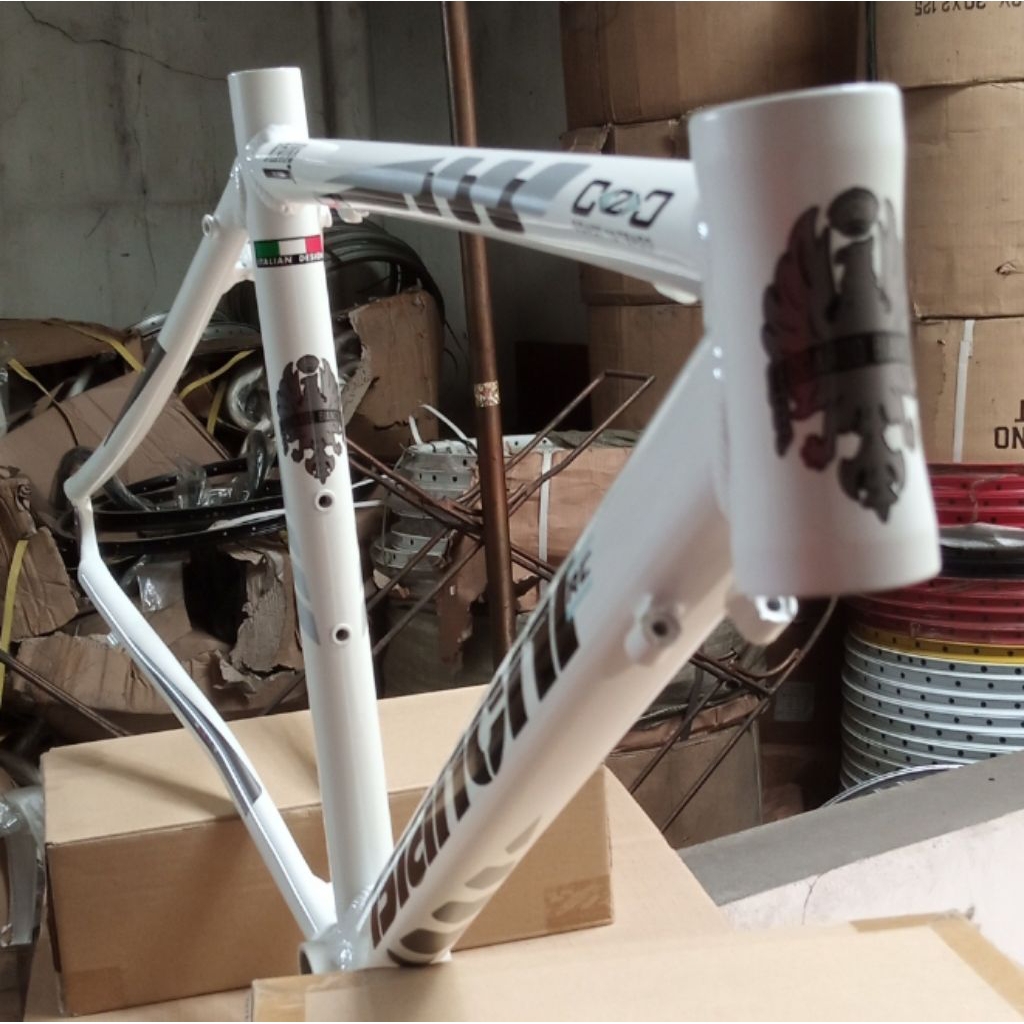 FRAME ROADBIKE ALLOY BIANCHI NIRONE ITALY DESIGN MADE IN TAIWAN BATANG SEPEDA BALAP NEW OLD STOCK