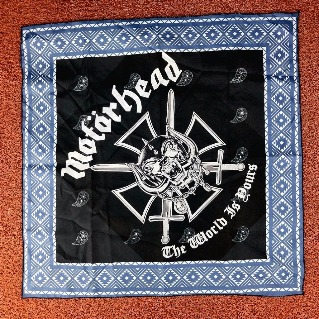 SLAYER BANDANA MUSIK BAND SLAYER PREMIUM BEST QUALITY - SLAYER FULLPRINT