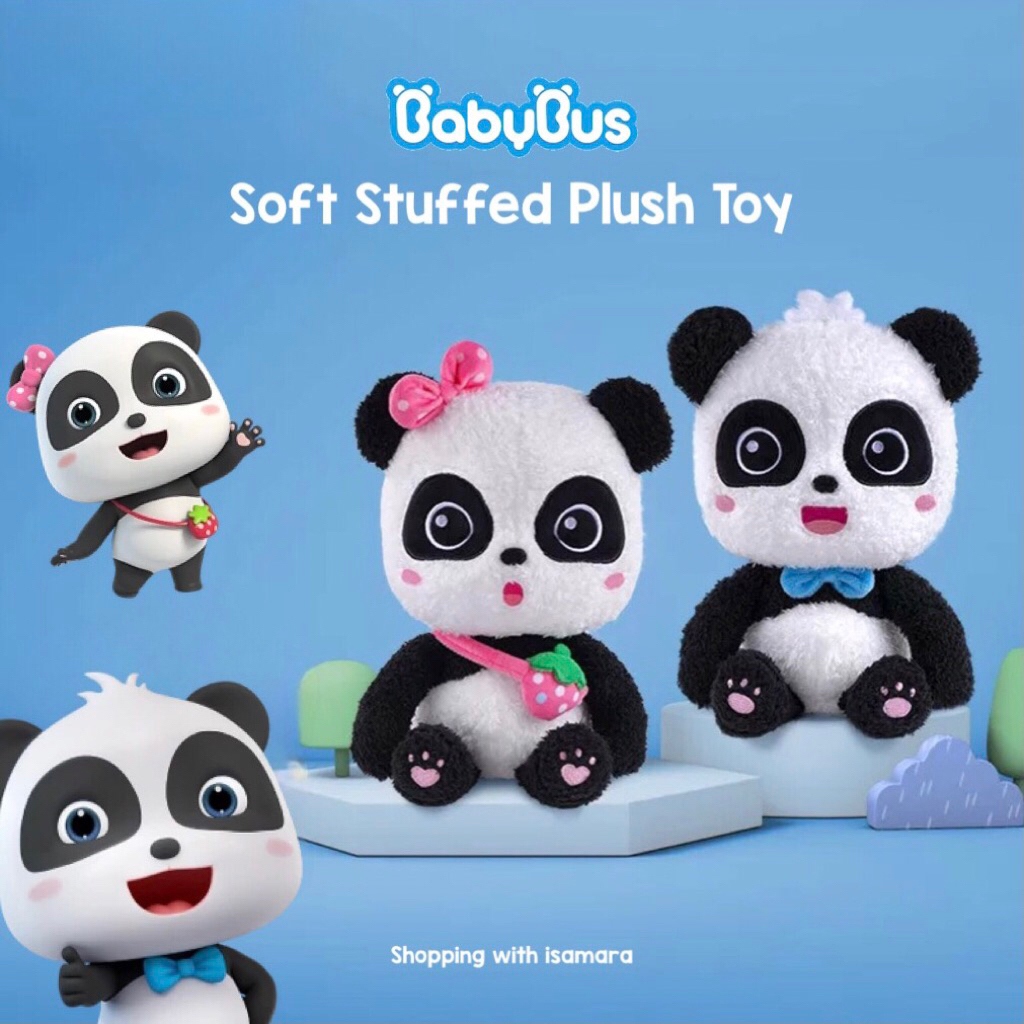Babybus Kiki & Miumiu Soft Stuffed Plush Toys / Mainan Boneka