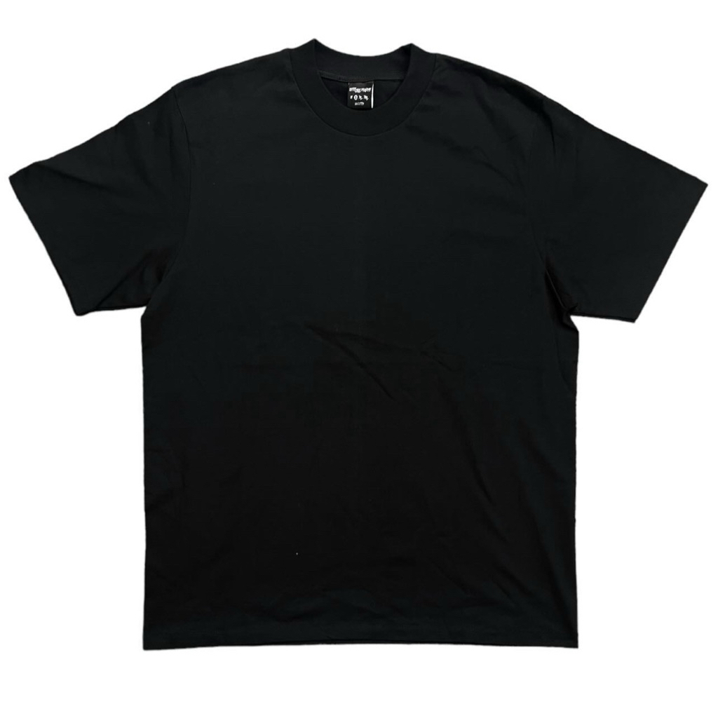 DIFFCLASS BLANK TEE SINGLE STITCH BLACK VINTAGE STYLE