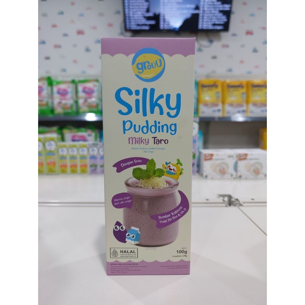 

Silky Pudding Milky Taro 100gr – Puding Lembut Rasa Susu & Talas