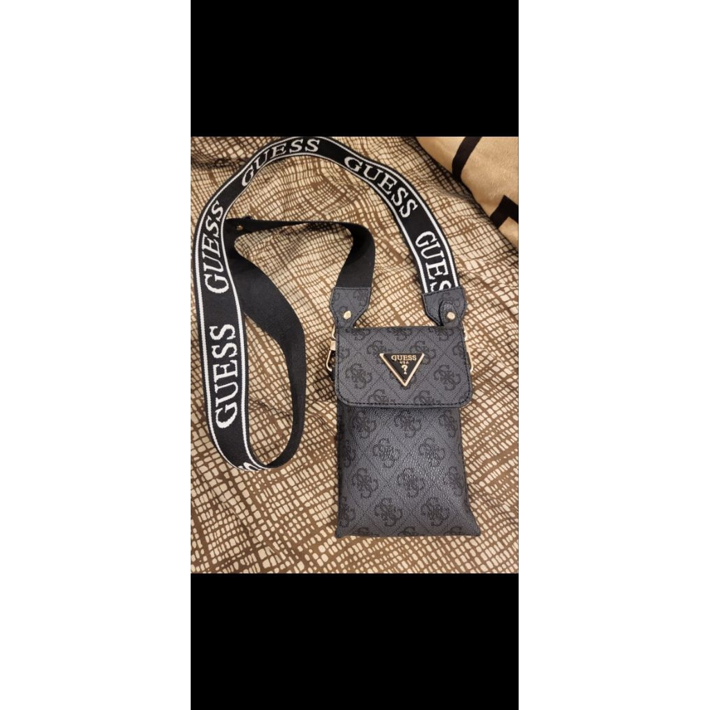 sling bag atau tas hp guess