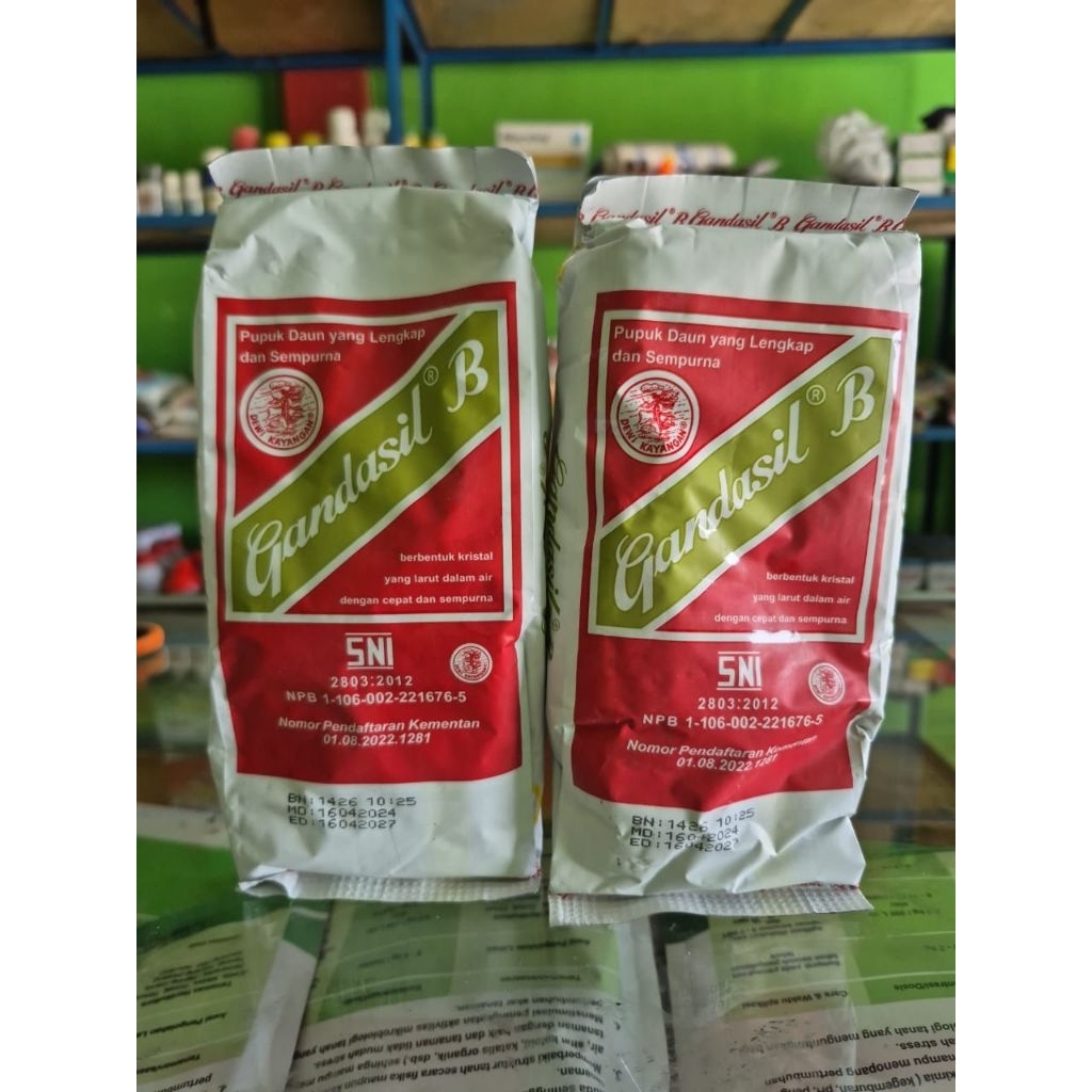 PUPUK DAUN GANDASIL-B 500gram