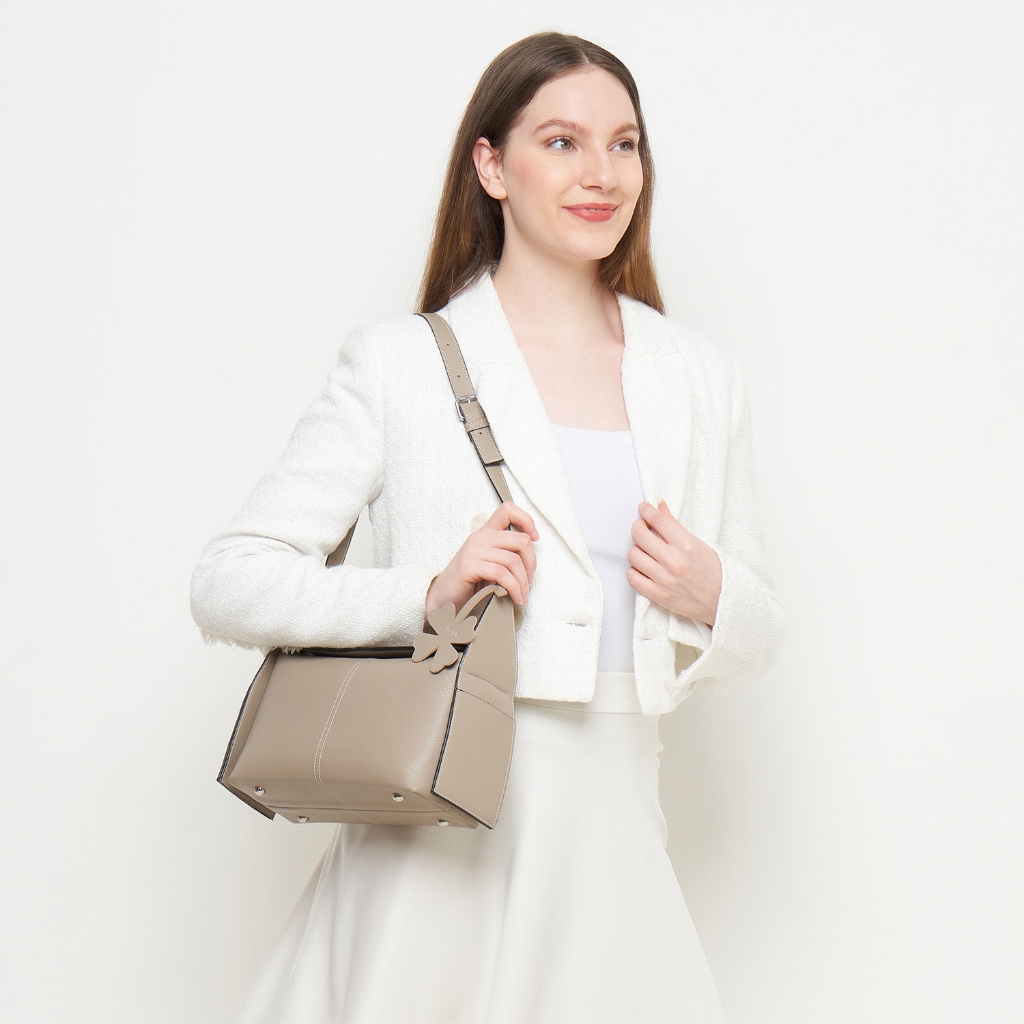 Archy LUCIA Sling Bag & Shoulder Bag Wanita Tas Wanita Kerja Sintetis Kekinian