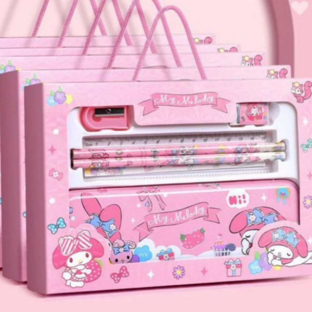 

Paket 6 in 1 Alat Tulis Karakter Kartun