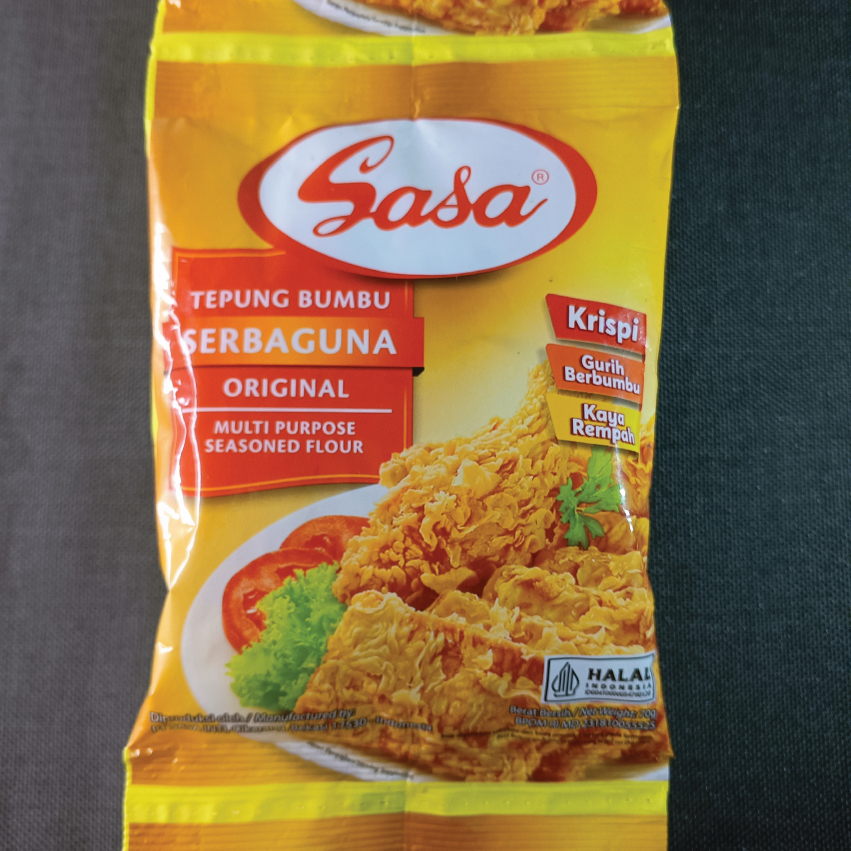 

Sasa Tepung Bumbu Serbaguna Original – Krispi Gurih Kaya Rempah!