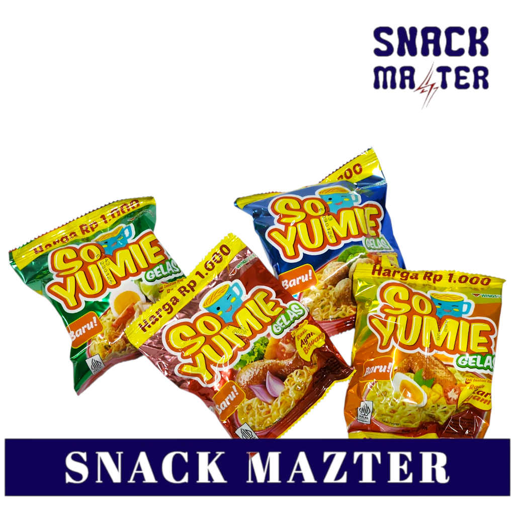 

So Yumie Mie Gelas Instant - Netto 30 gr