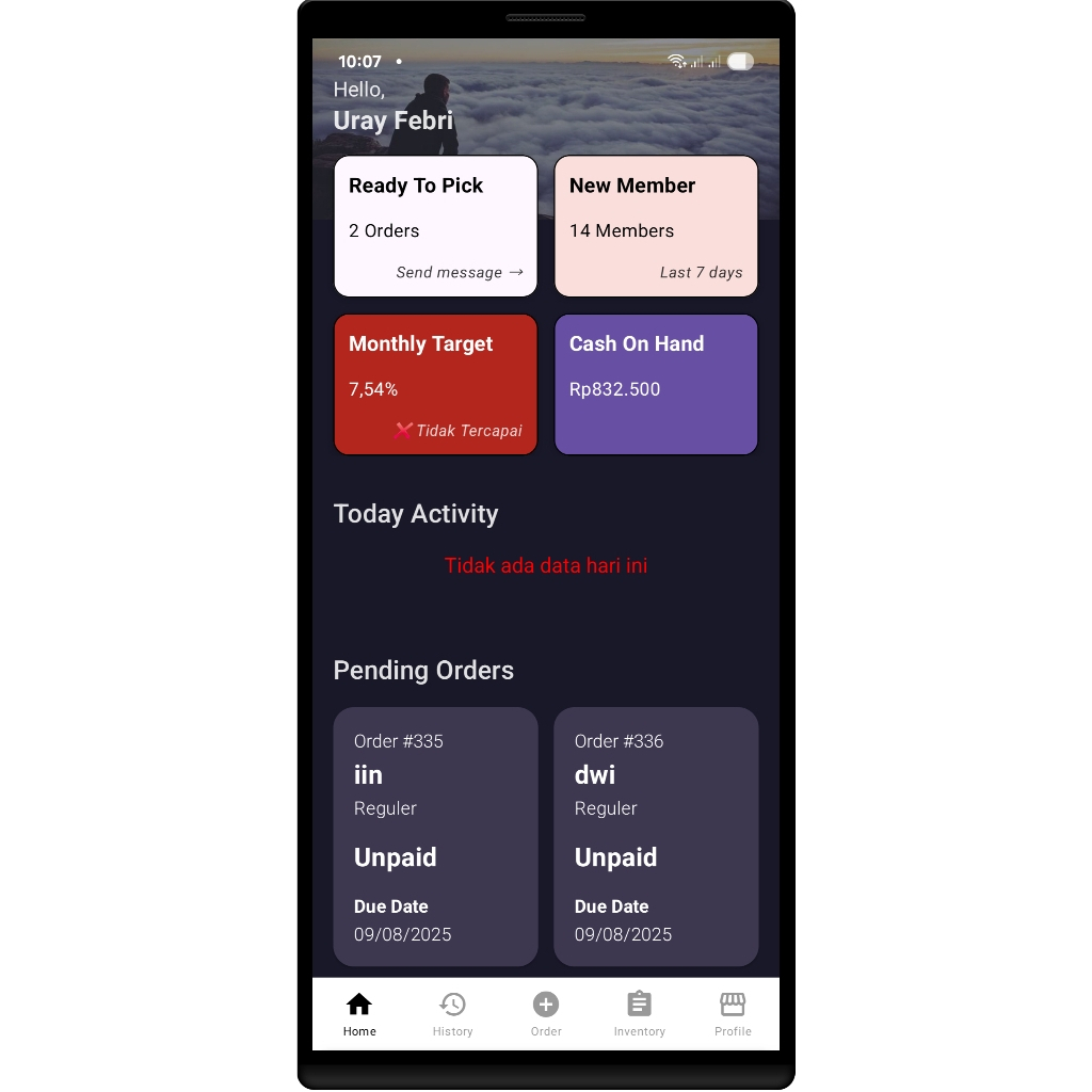 Aplikasi Laundry Android | Aplikasi Kasir Laundry Android | LaundryHub