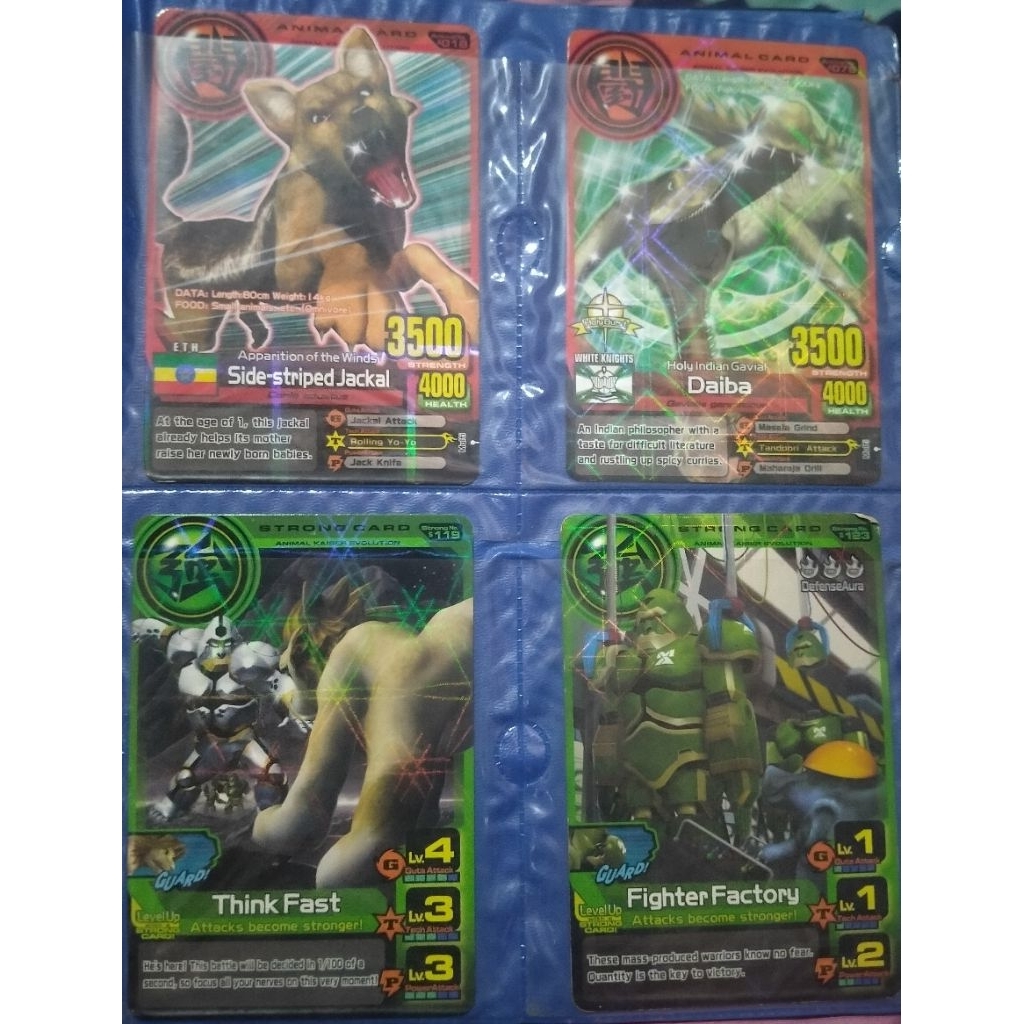 kartu animal kaiser ori mesin