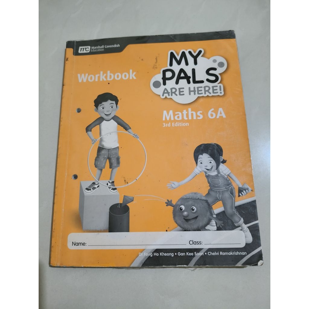 MY PALS Maths workbook 6a