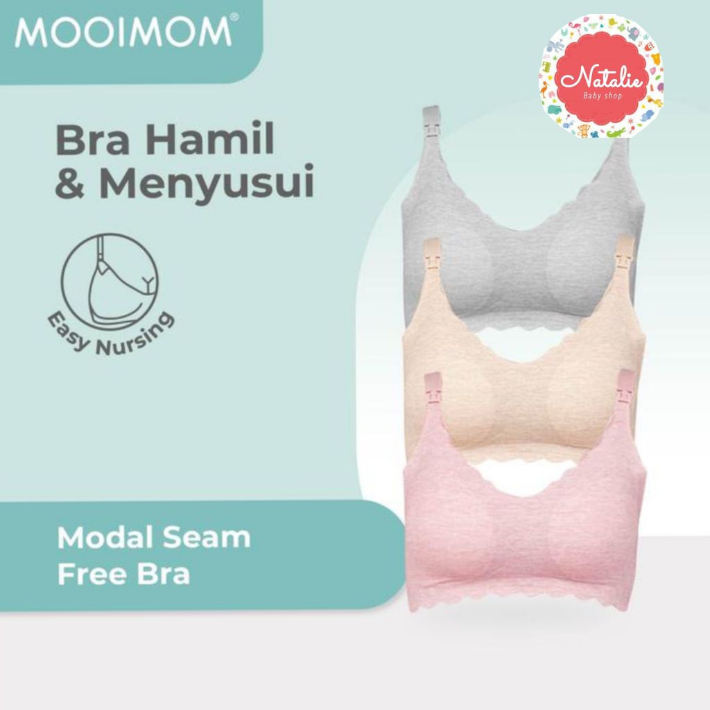 MOOIMOM Bra Seamless Hamil dan Menyusui