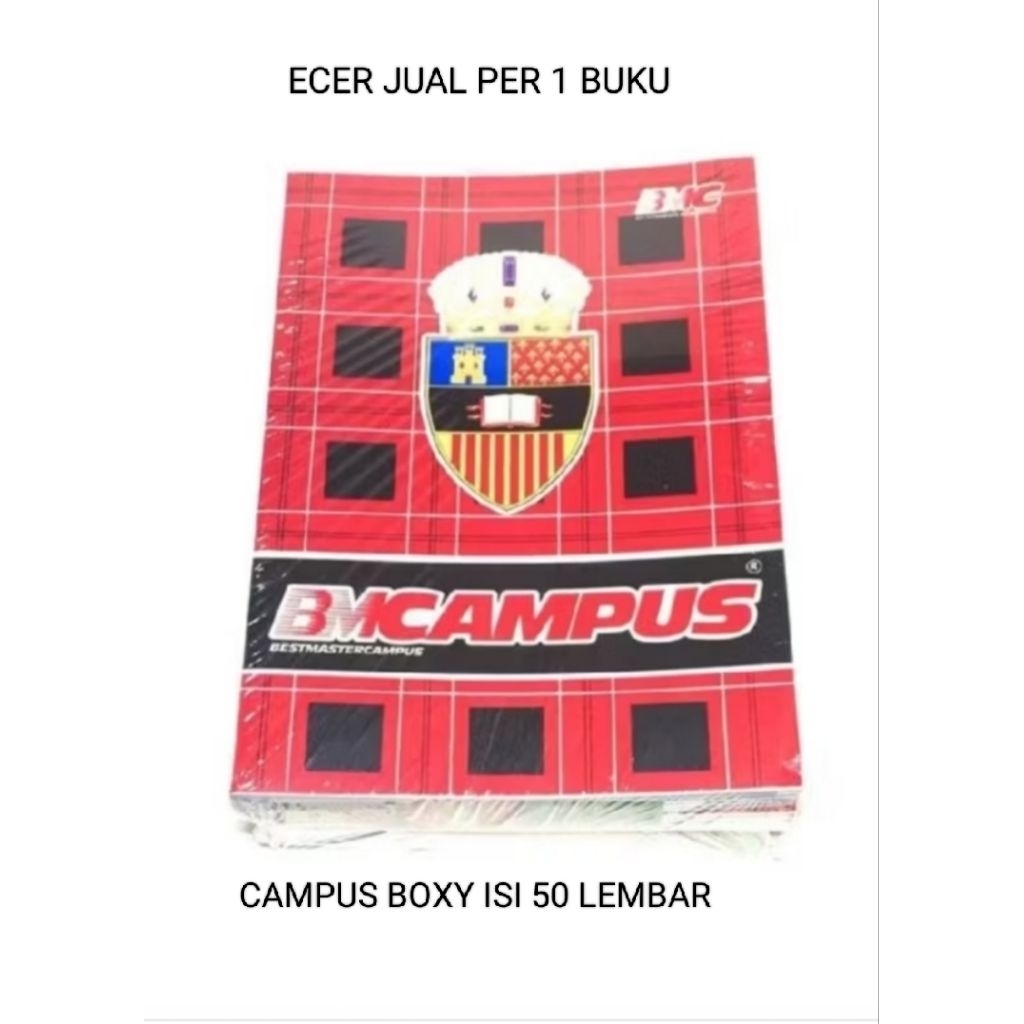 

(1 pis) BUKU CAMPUS BMC ISI 50 LEMBAR