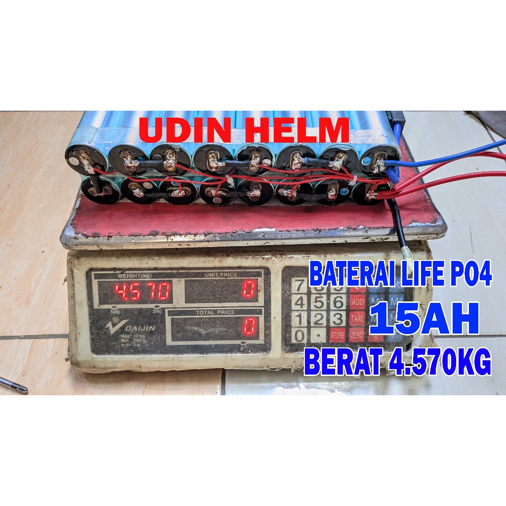 Baterai Sepeda Listrik 48v 15ah NEW