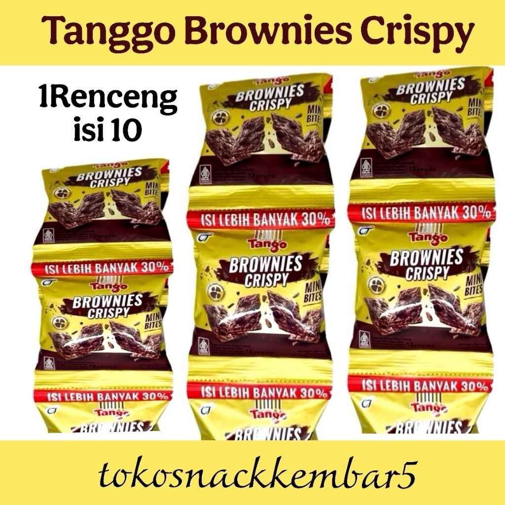 

OT Tango Brownies Crispy renceng isi 10