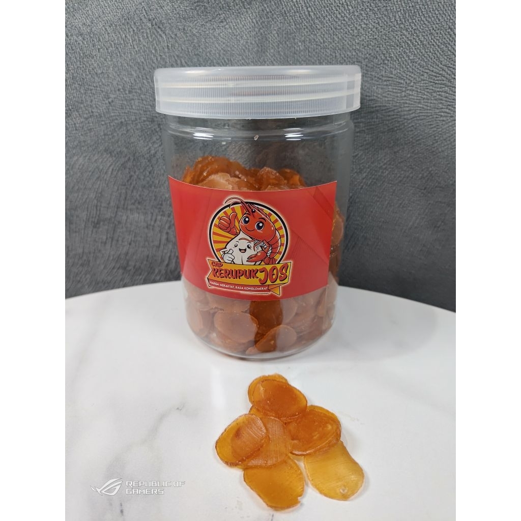 

Kerupuk Mentah / Kerupuk Terasi / Krupuk Terasi / Kerupuk Terasi Mini / 200 gr