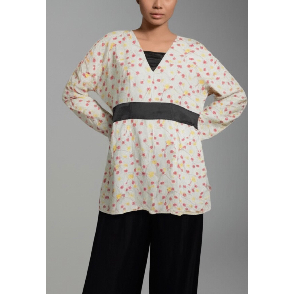 [Preloved] Blouse Floral | Cottagecore | Vintage