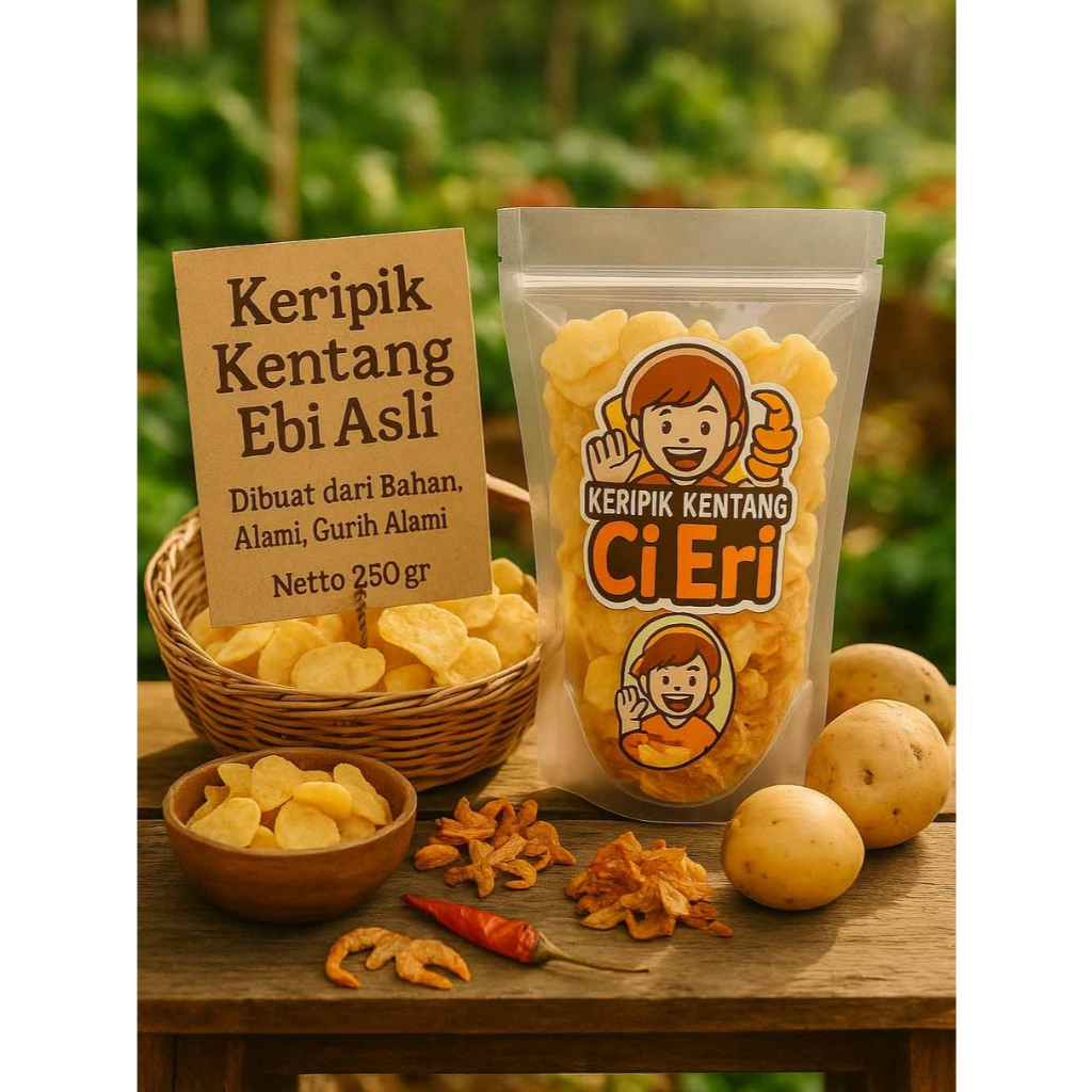 

Keripik Kentang Ebi Gurih Abiezz – Snack Gurih Renyah