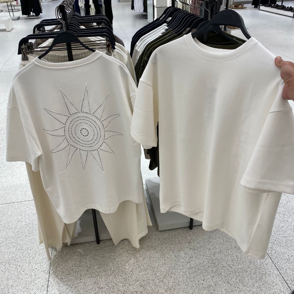 Jastipp. Tshirt Oversize Zara (Man)