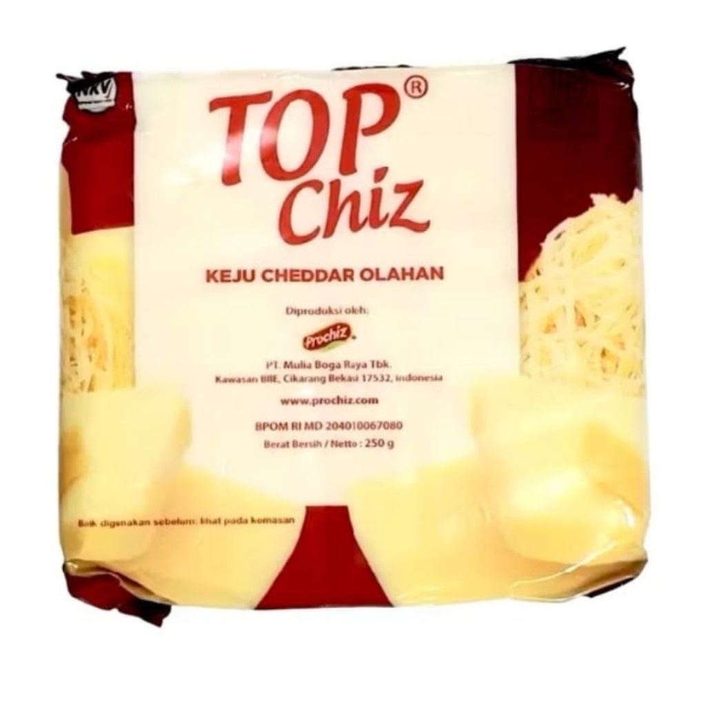 

Top Chiz Keju Cheddar 250 gr