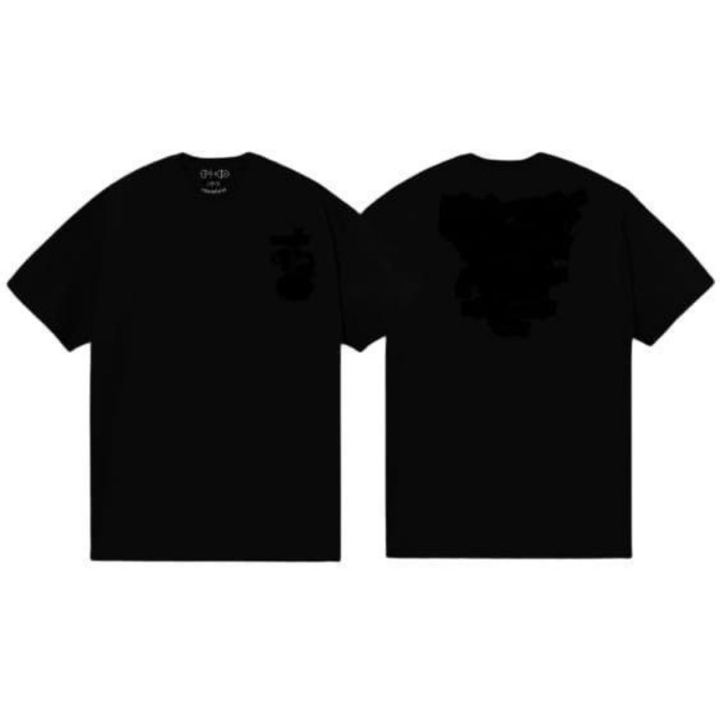 BAJU HITAM POLOS PRIA WANITA