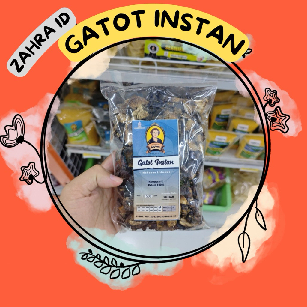 

500gr GATOT INSTAN - GATOT KETELA SINGKONG - MAKANAN JAJANAN TRADISIONAL KHAS TULUNGAGUNG