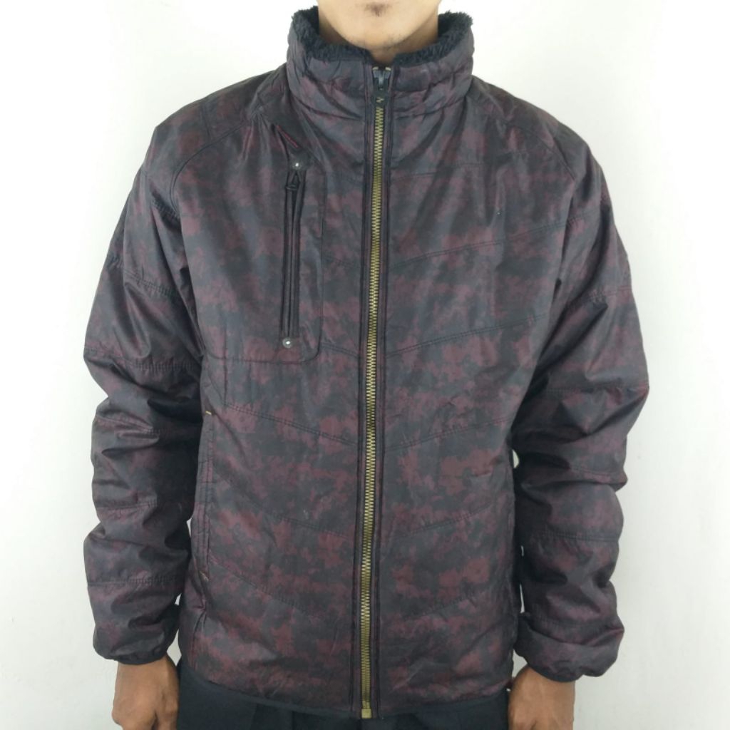 96CLOTH - Jacket Puffer Motif Camo Windproof