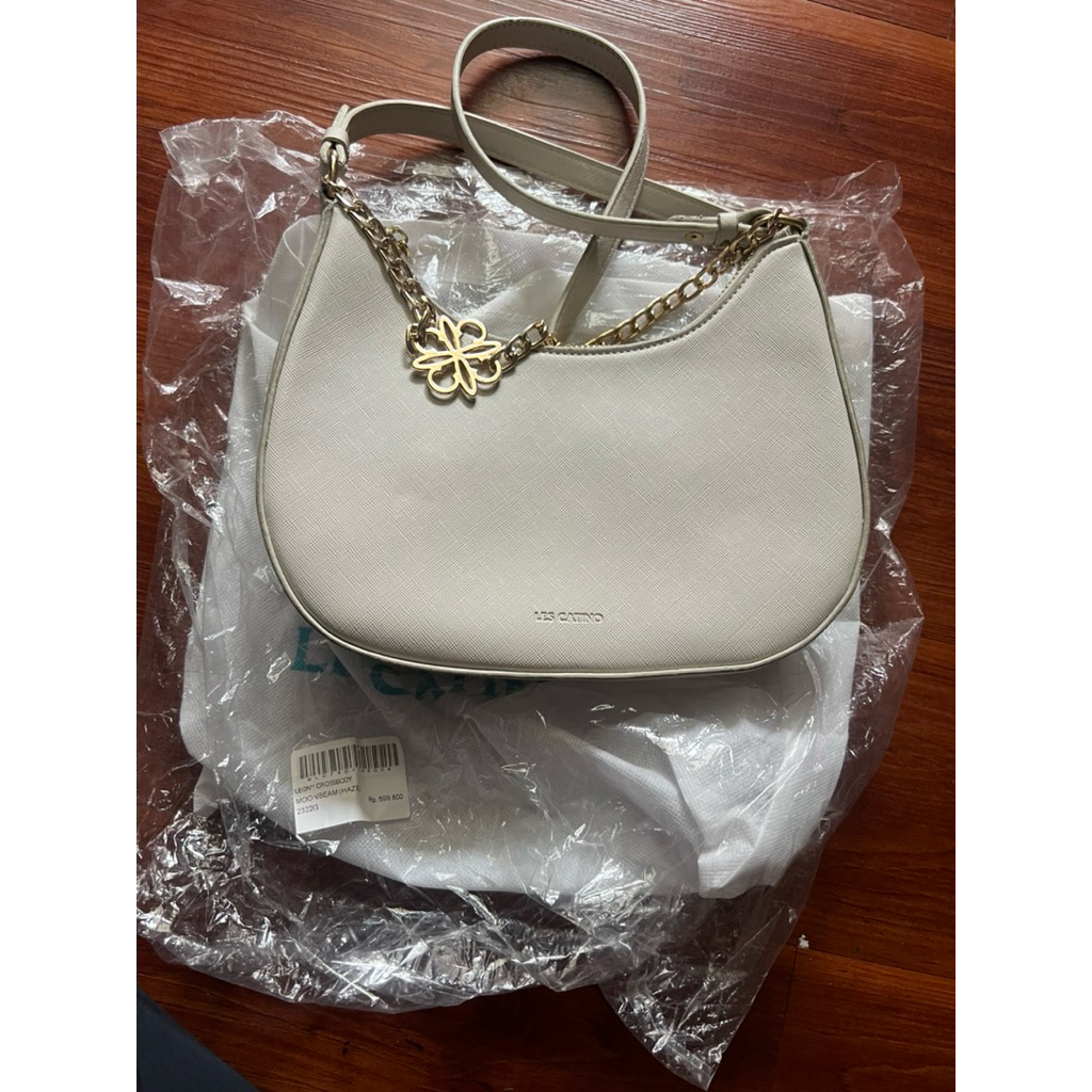PL Tas Les Catino Leony Crossbody Moonbeam Haze Tas Selempang Wanita Tas Bulan Sabin