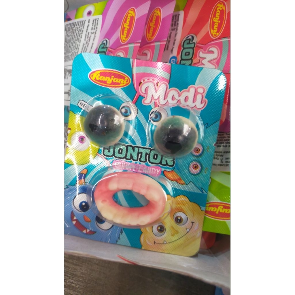 

PERMEN JELLY MODY JONTOR BENTUK MATA DAN BIBIR