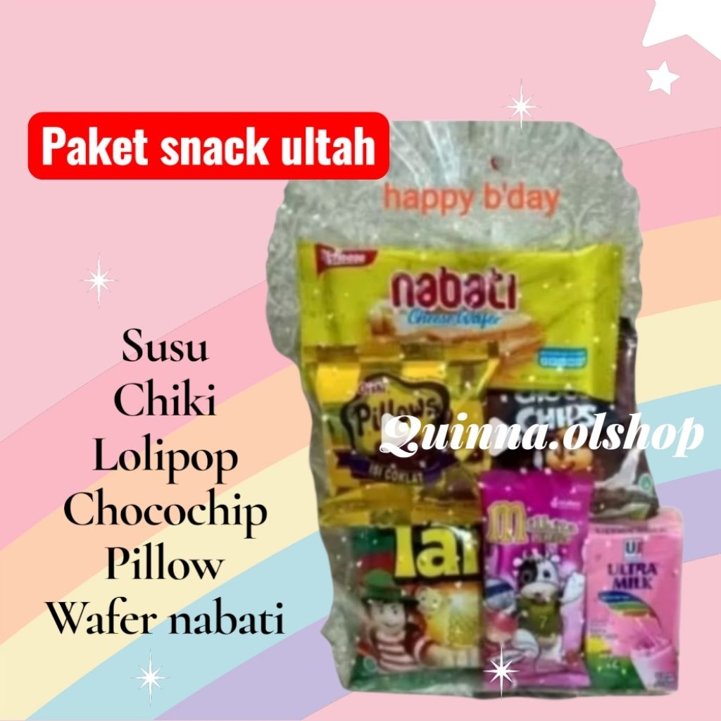 

Paket Snack ulang Tahun/Bingkisan anak