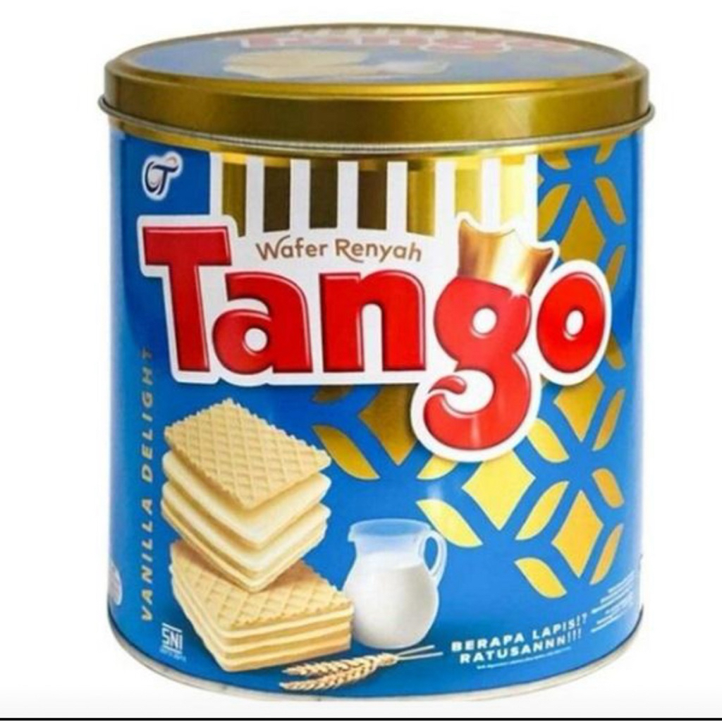 

Tanggo wafer vanila kaleng