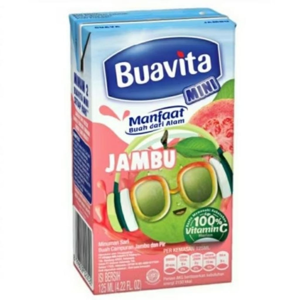 

Buavita Mini Apel Jeruk Jambu 125ml 1 dus