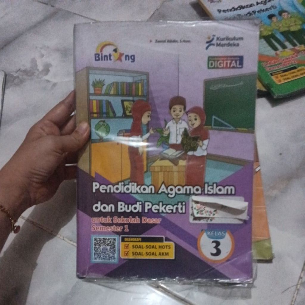 [bekas] buku bintang pai kelas 3 sd semester 1 pendidikan agama islam
