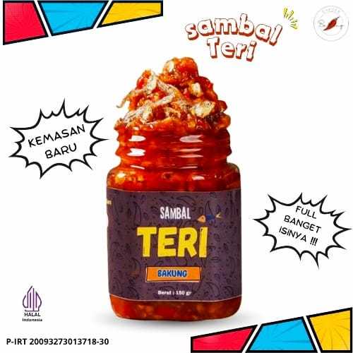 

TERMURAH 150GR Sambal Teri Sambal Bakung-SambalPedas