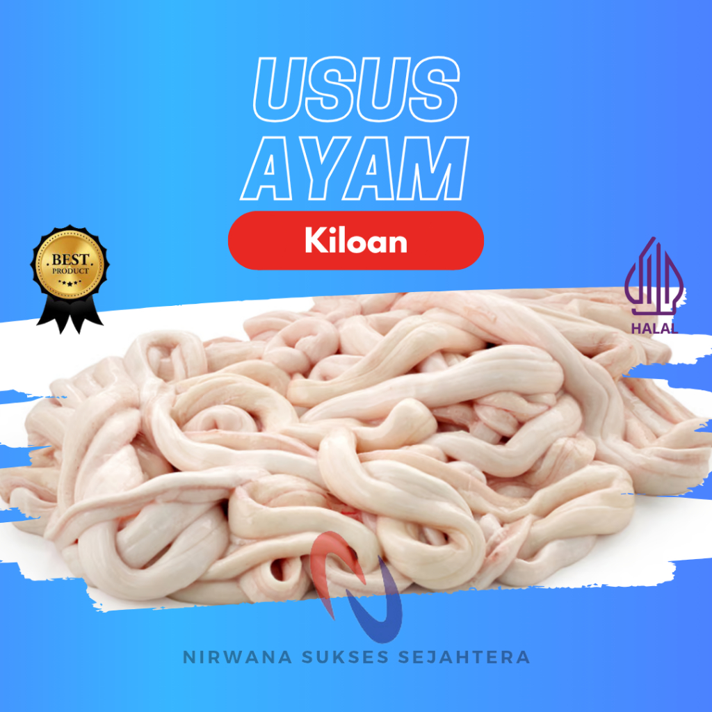 

USUS AYAM BROILER BERSIH / BROILER CHICKEN INTESTINE