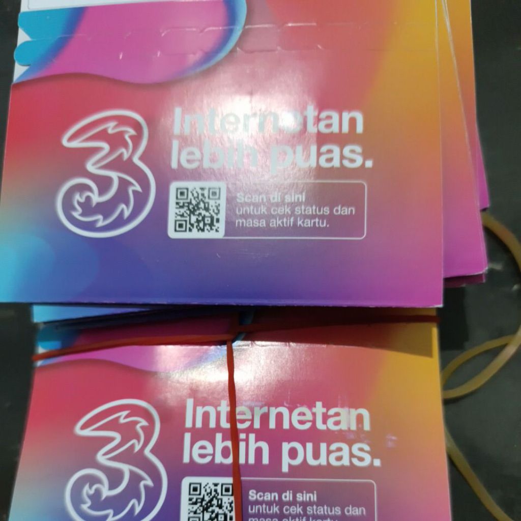 SP DATA 3/Tri 3GB SEGEL Fresh 1tahun (DIY, JATENG, JATIM, BALI NUSRA)