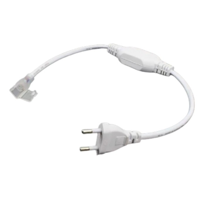 Conector LED Selang 5050 220V / Adaptor Led Strip IP66 100M / konektor jepit