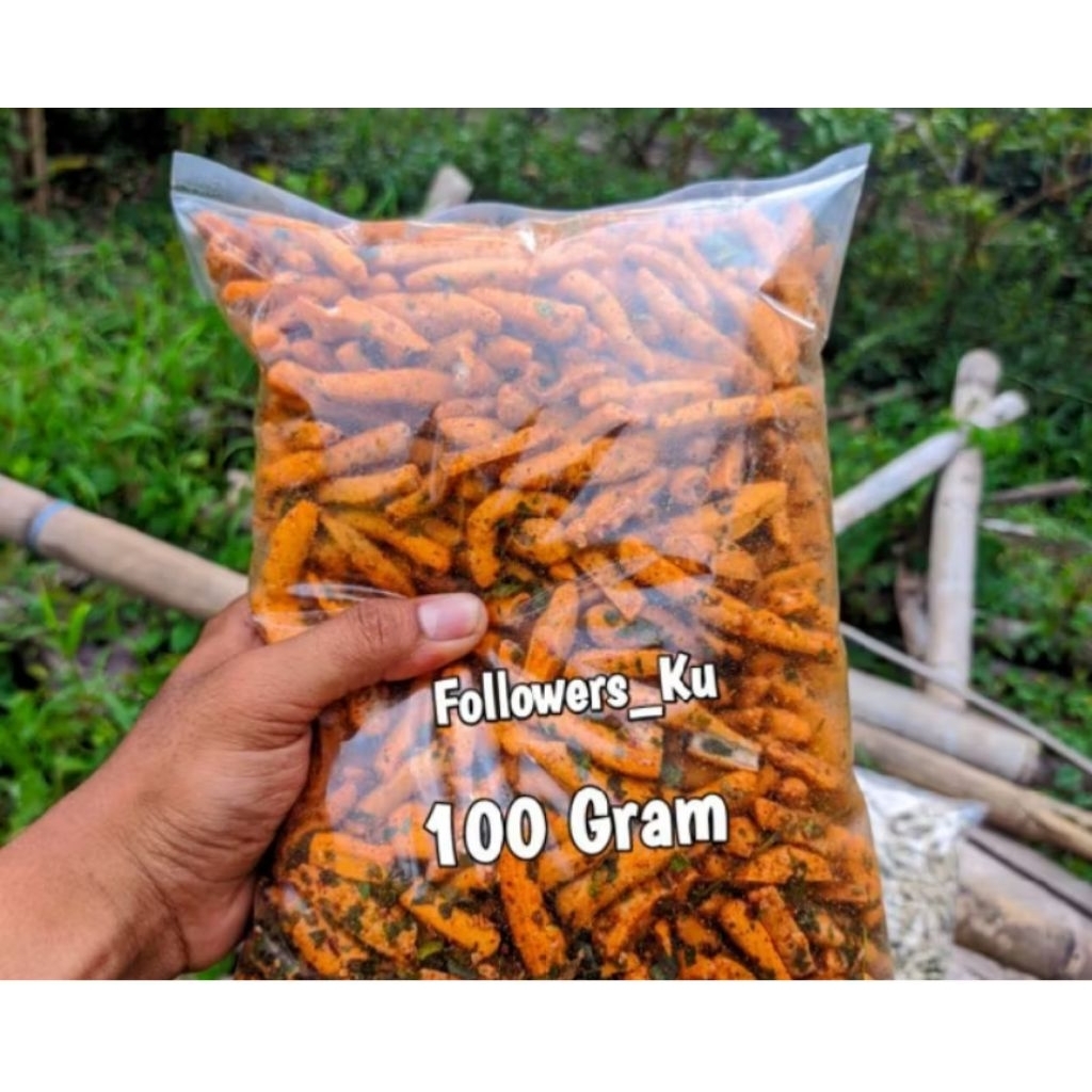 

Basreng pedas daun jeruk@balodo@original