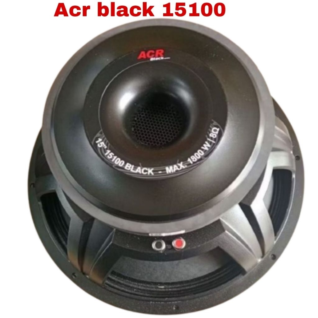 Speaker Acr 15in Black 15100 / Acr Black 15100