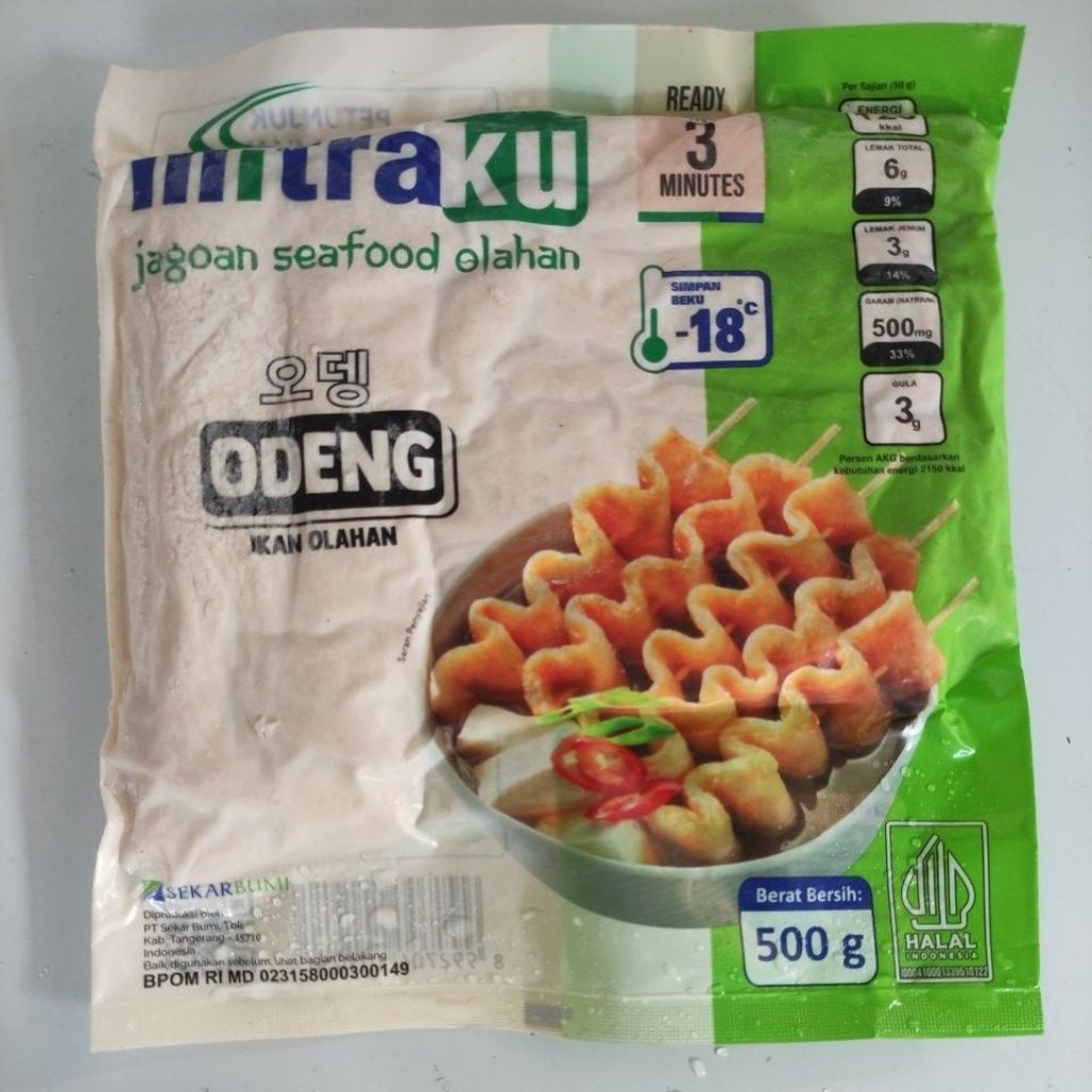 

MITRAKU Odeng 500G Olahan Ikan